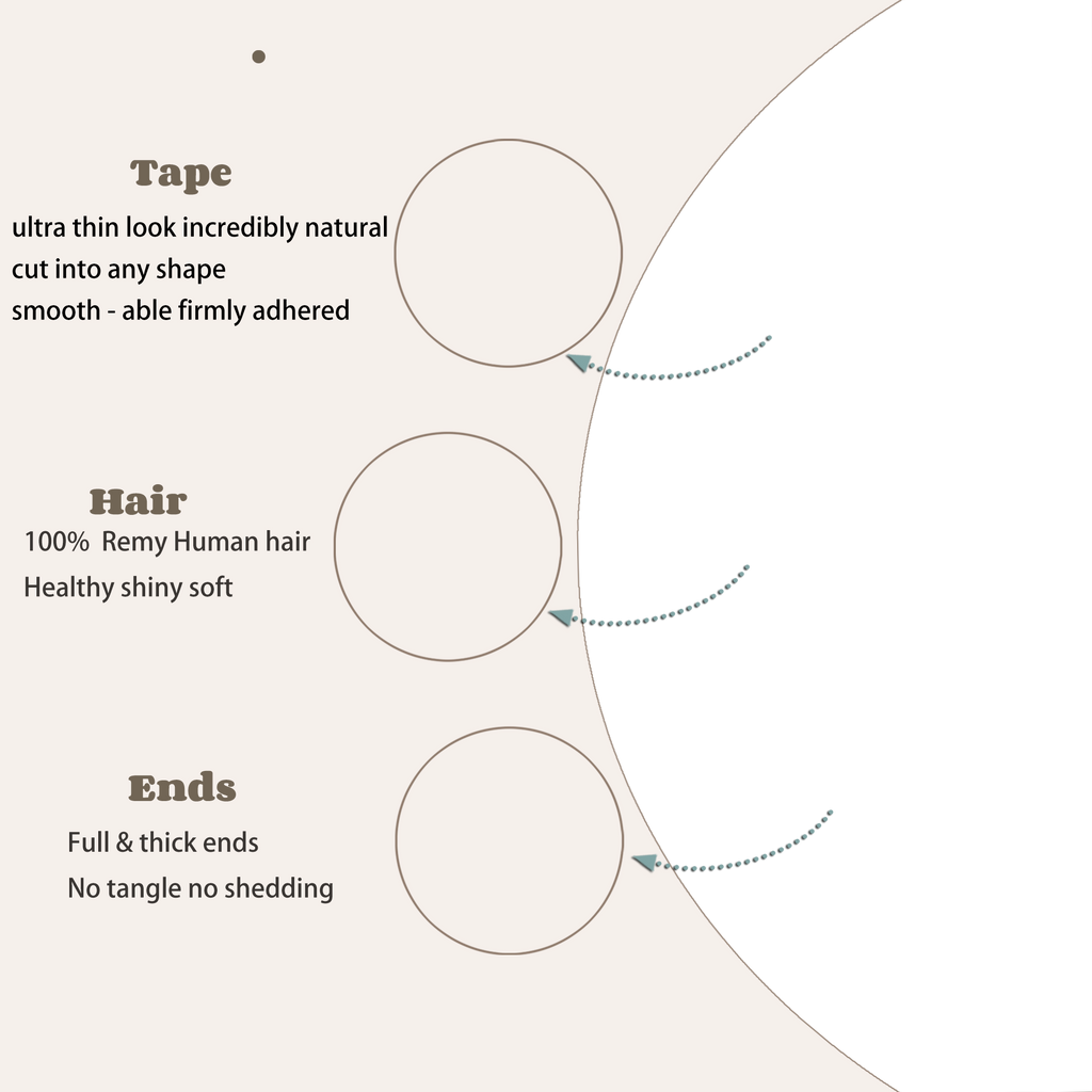 viviaBella human hair hairloss on temples bald spot toupee scar human hair replacement hairline straight Tape-on Triangle hair patch for men and women（2Pcs）